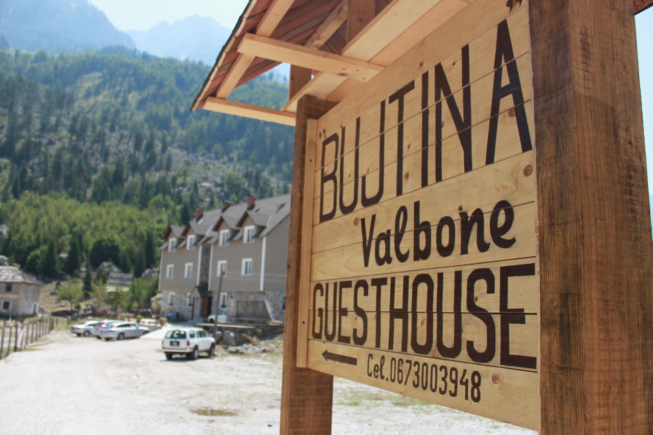 Bujtina Valbone Hotel Kültér fotó